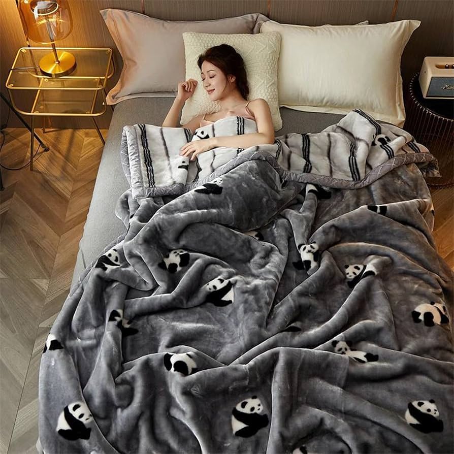 Amazon.com: ZHANQUAND Blanket Heavy Winter Fleece Plush